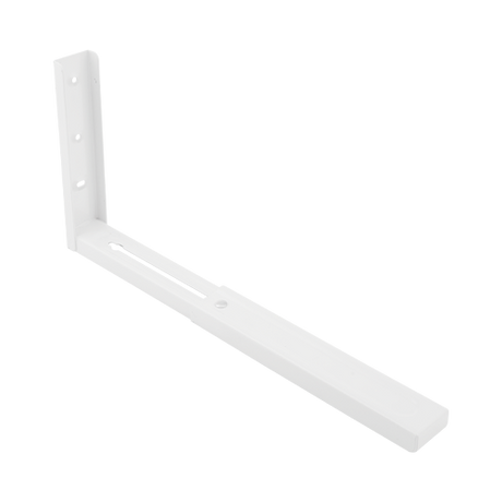 WSR 300 Consolă perete pentru cuptor cu microunde 220x300-460x4,5 albă  mm