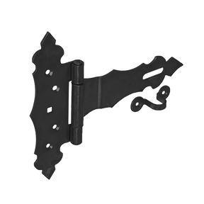 ZBZ 150 Balama poartă decorativă cu încuietoare C 150x50x170x2,5 negru